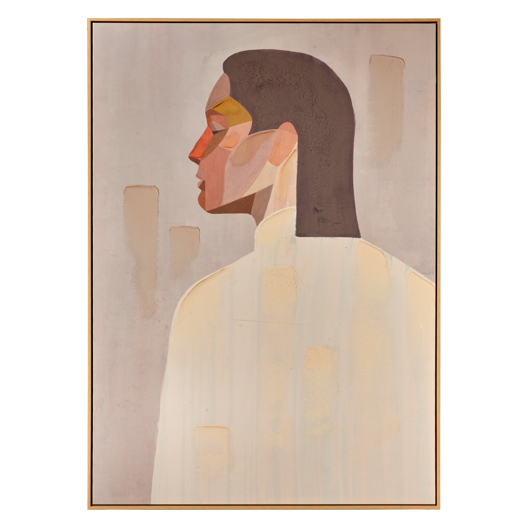 QUADRO CON CORNICE 100×140 cm – 1Q301 L’OCA NERA