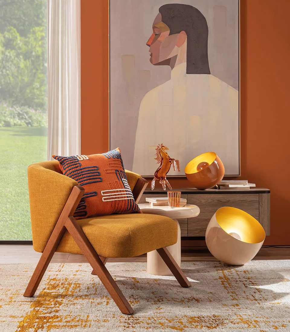 L’Oca Nera – Quadro con cornice uomo di profilo – 100x140 cm - immagine 2