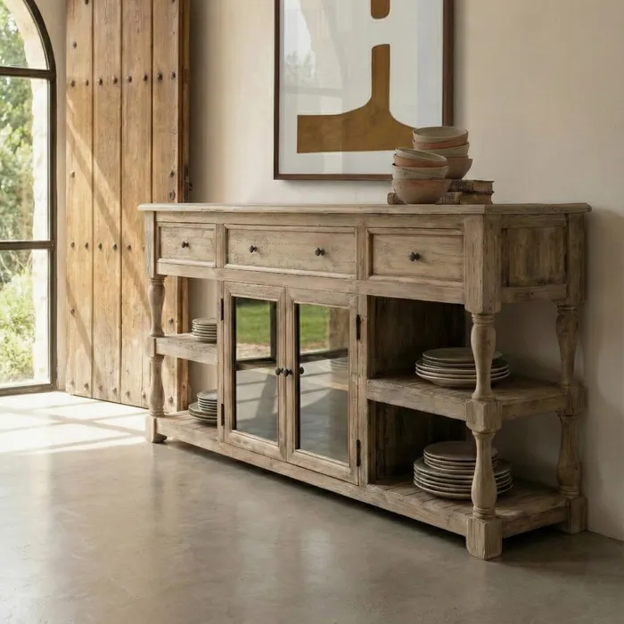 credenza in legno