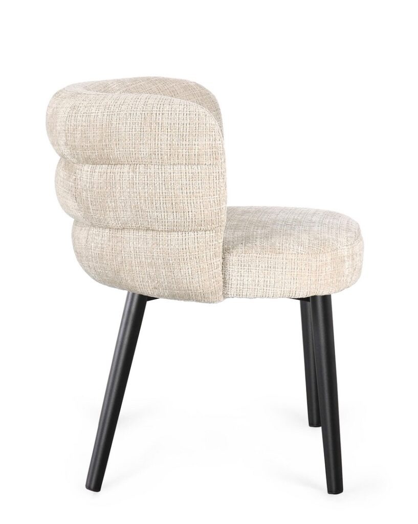 Bizzotto - Sedia Ilma Lucente / Ardesia 60x78 cm - immagine 3