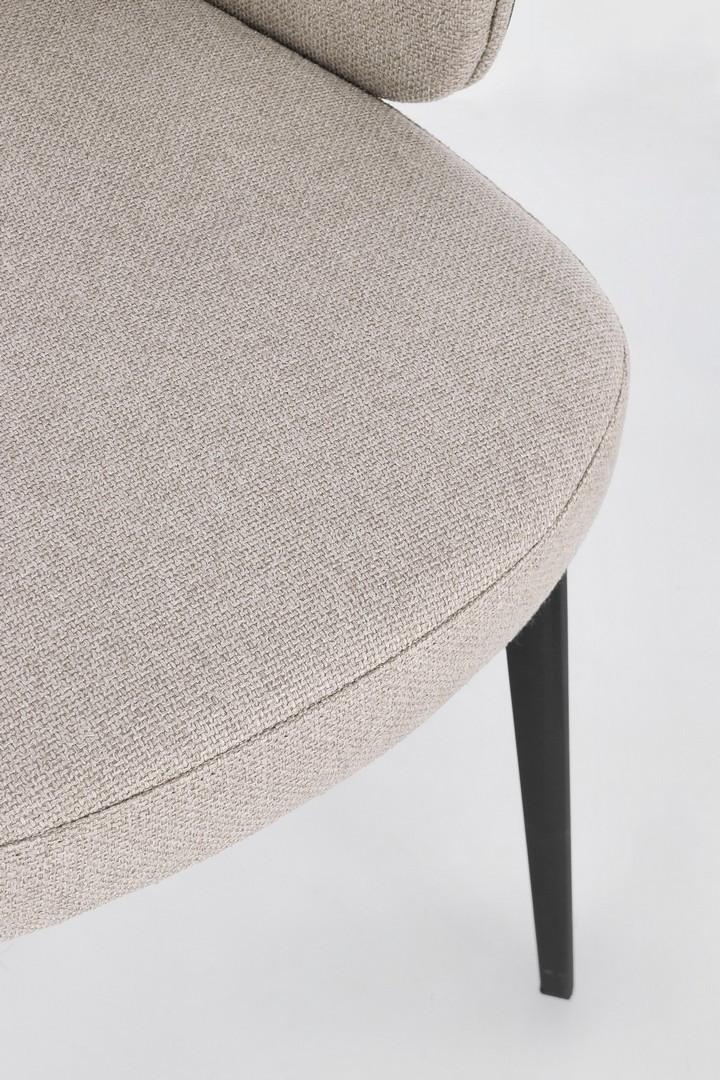 Bizzotto- Sedia Kinsley Dark con bracciolo 52x62,5x78 cm - immagine 7