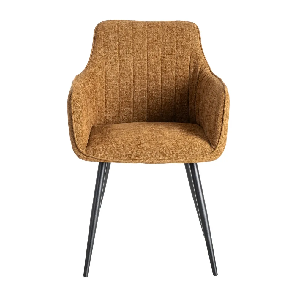 Sedia Marrone - Tessuto / Metallo 55x84 cm - immagine 3