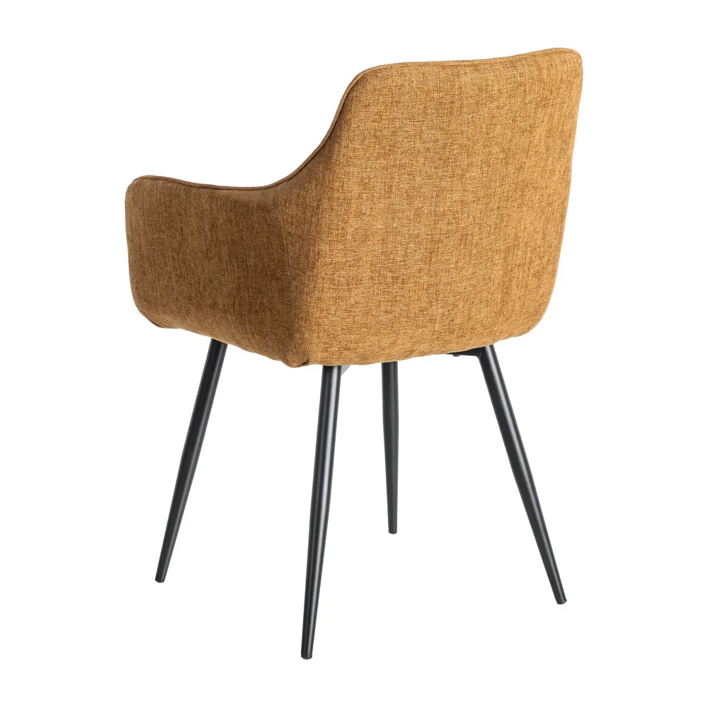 Sedia Marrone - Tessuto / Metallo 55x84 cm - immagine 4