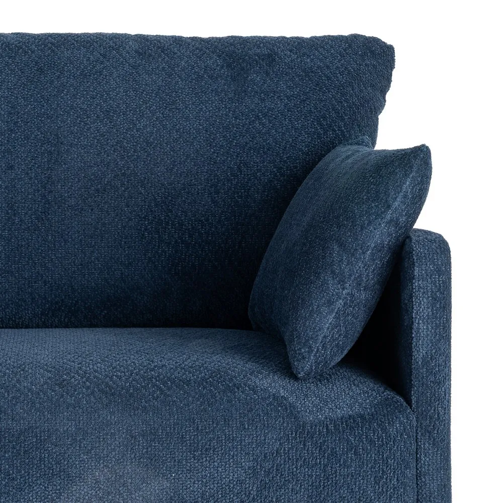 Divano Azul soggiorno - tessuto 191x80x88 cm - immagine 8