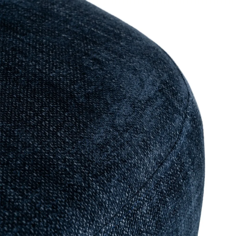 Poltrona girevole Azul - tessuto / legno 73x68x74 cm - immagine 8