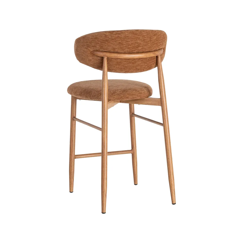 Sgabello Pesca Contract - tessuto / metallo 53x52x95 cm - immagine 6