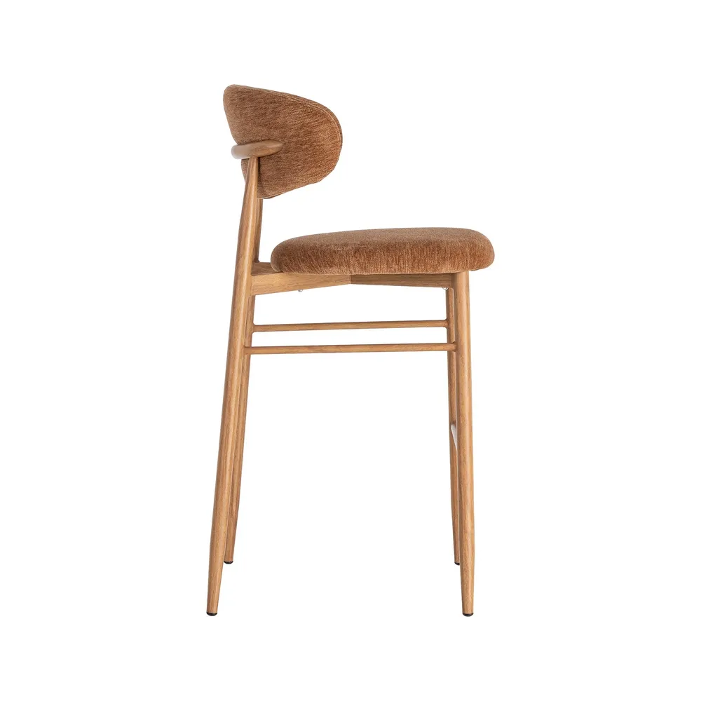 Sgabello Pesca Contract - tessuto / metallo 54x52x105 cm - immagine 4
