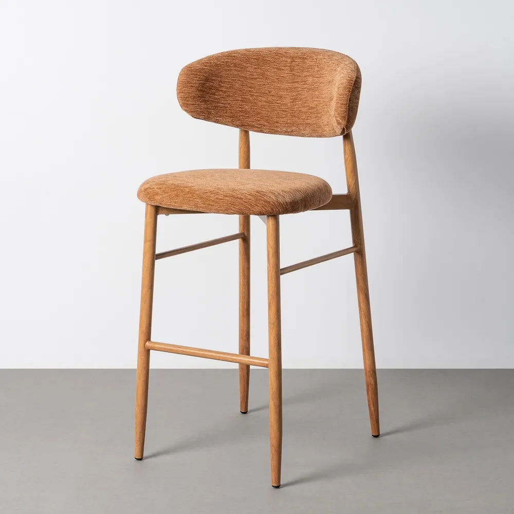 Sgabello Pesca Contract - tessuto / metallo 54x52x105 cm