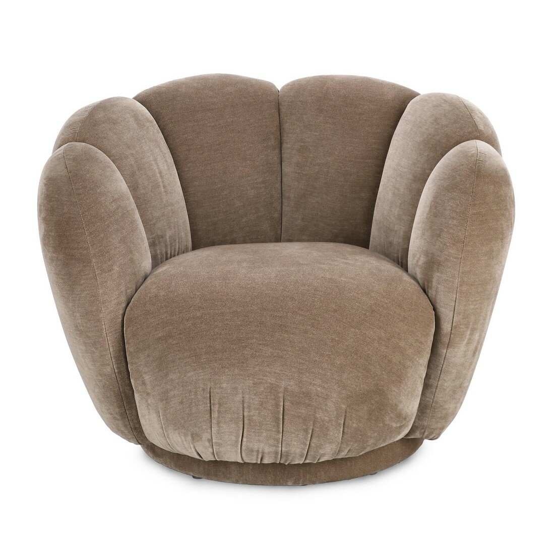 Bizzotto - Poltrona Tulip Biscuit 89 x 82 x 71h cm - immagine 6