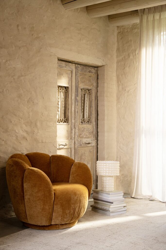 Bizzotto - Poltrona Tulip Cathay 89 x 82 x 71h cm - immagine 2