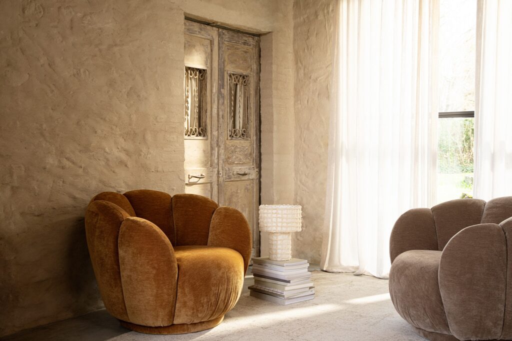 Bizzotto - Poltrona Tulip Cathay 89 x 82 x 71h cm - immagine 3