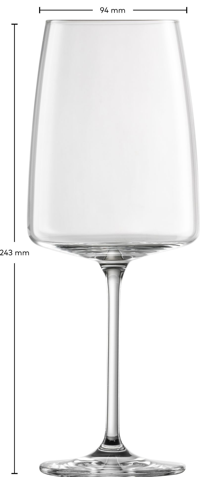 Zwiesel Glas - Calice vino strutturato set 2 Vivid Senses cristallo Ø 9,4 cm - immagine 4