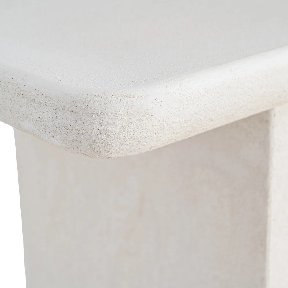Consolle Bianca - Legno MDF - 80 x 35 x 80h cm - immagine 6