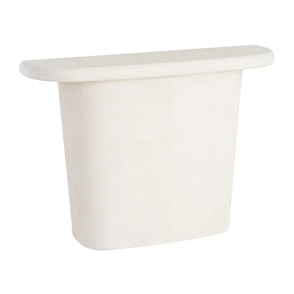 Consolle Bianca - Legno MDF - 119 x 38 x 82h cm - immagine 2