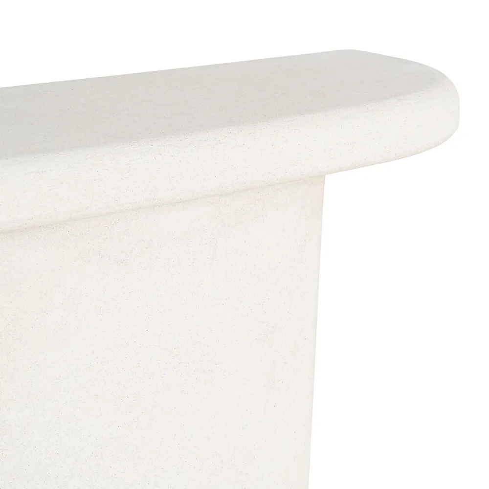 Consolle Bianca - Legno MDF - 119 x 38 x 82h cm - immagine 3
