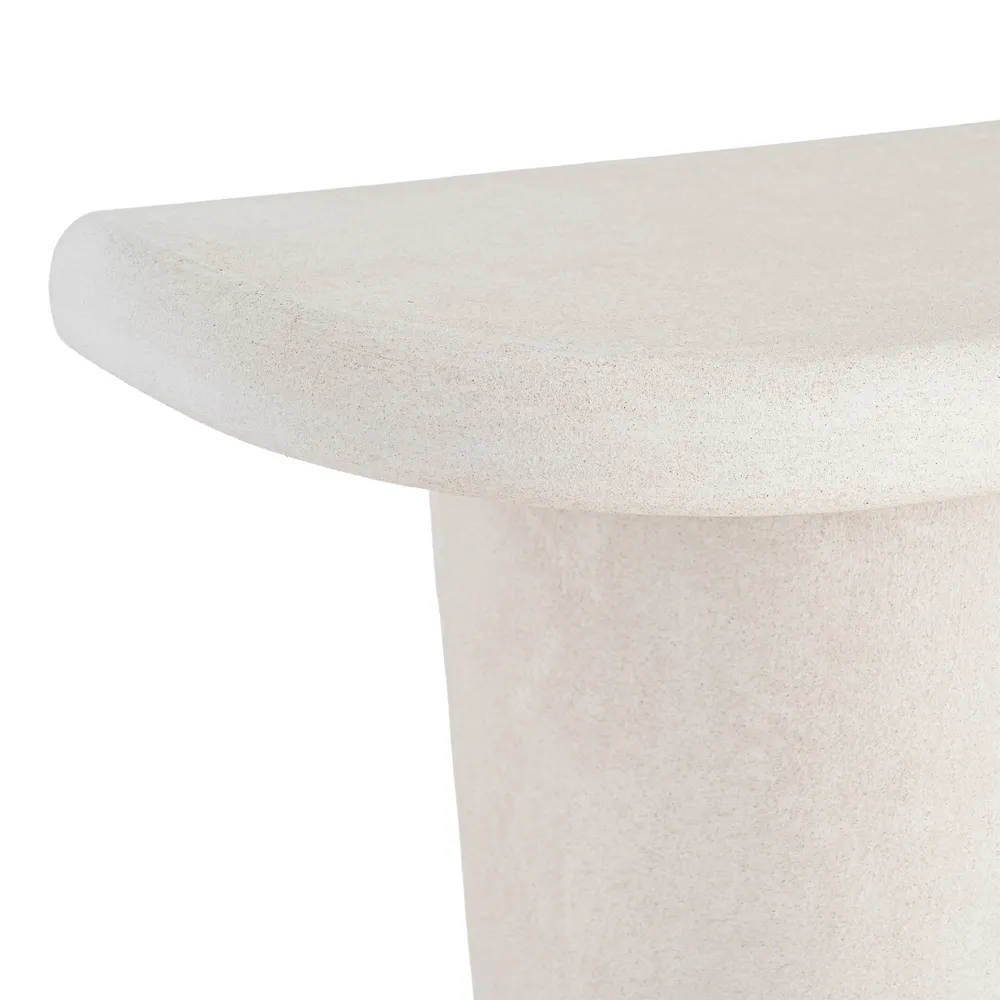 Consolle Bianca - Legno MDF - 119 x 38 x 82h cm - immagine 4