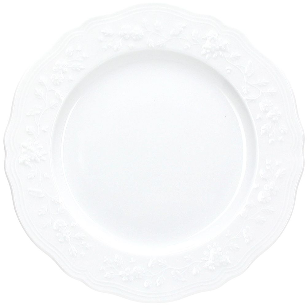 Tognana - Servizio piatti 18 pezzi Fleur porcellana bianco - immagine 2