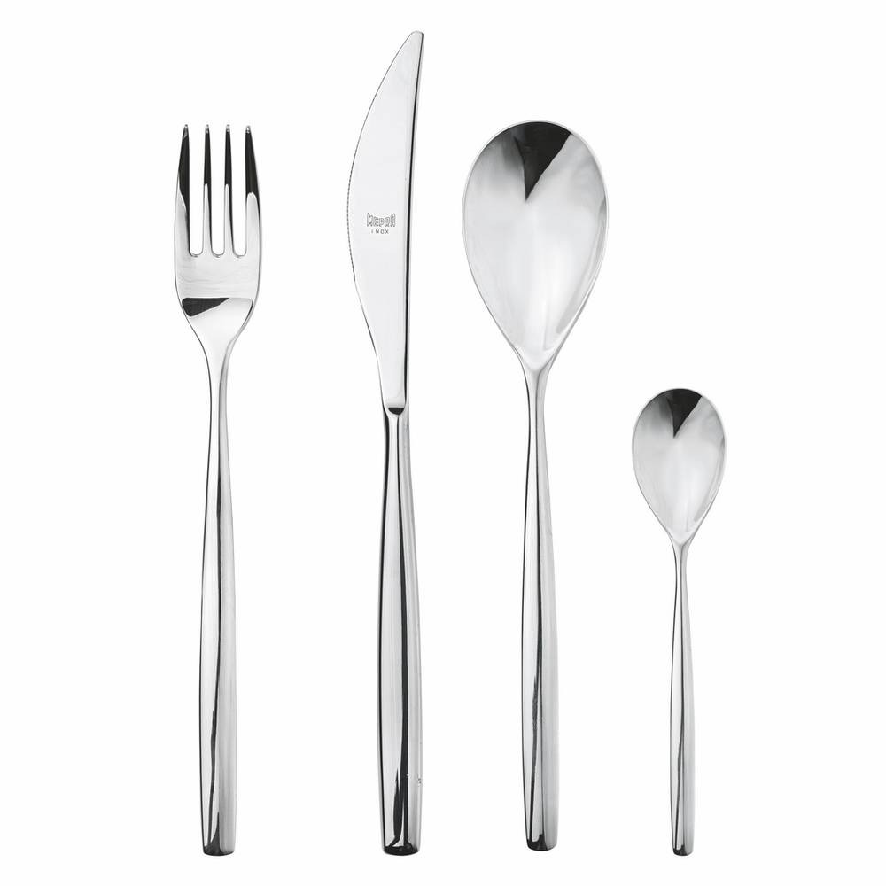 Mepra – Servizio Posate Stiria 24 pz in Acciaio Inox Made in Italy