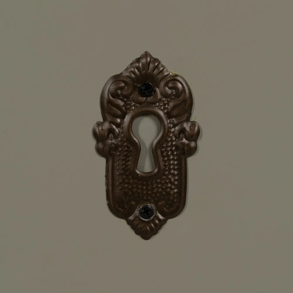 Cassettiera Taupe Old in legno di abete 100 x 50 x 80 cm - immagine 12