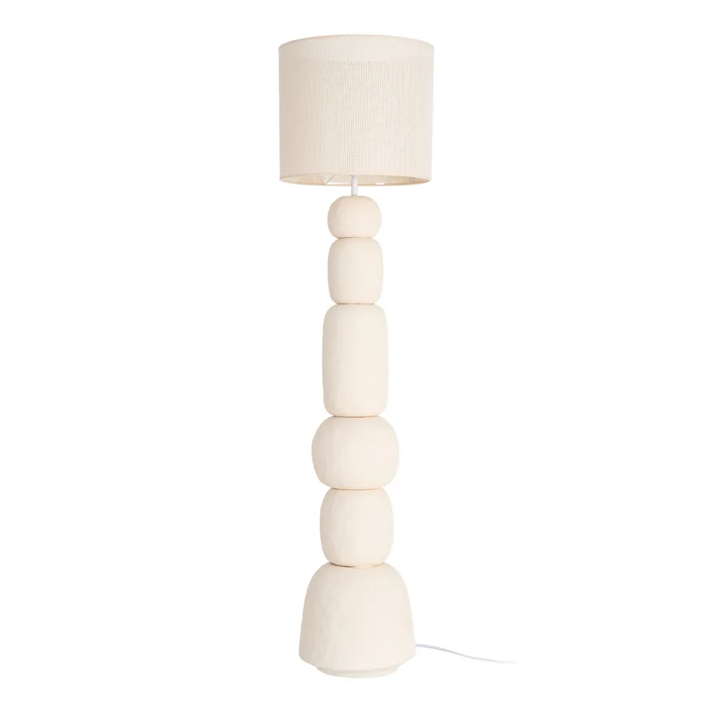 Lampada da terra Era color crema in ceramica 38 x 38 x 154,50 cm - immagine 3