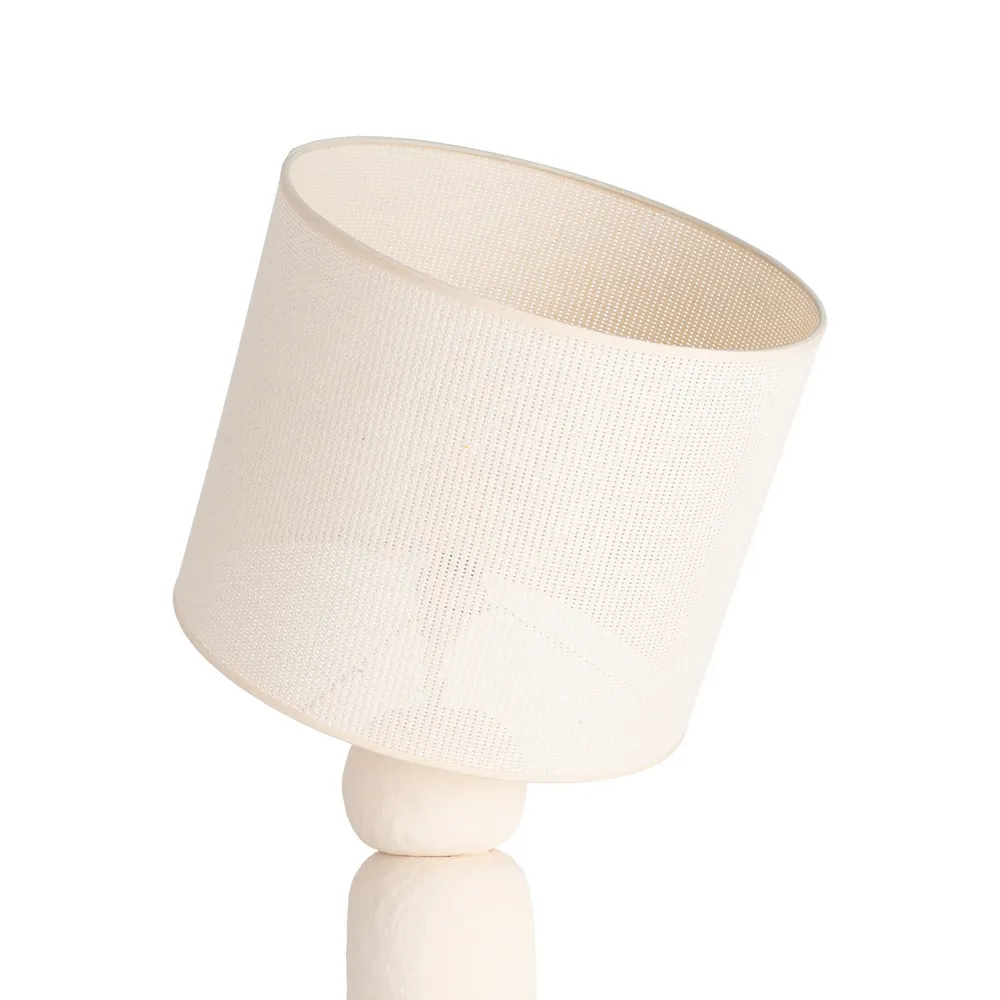 Lampada da terra Era color crema in ceramica 38 x 38 x 154,50 cm - immagine 4