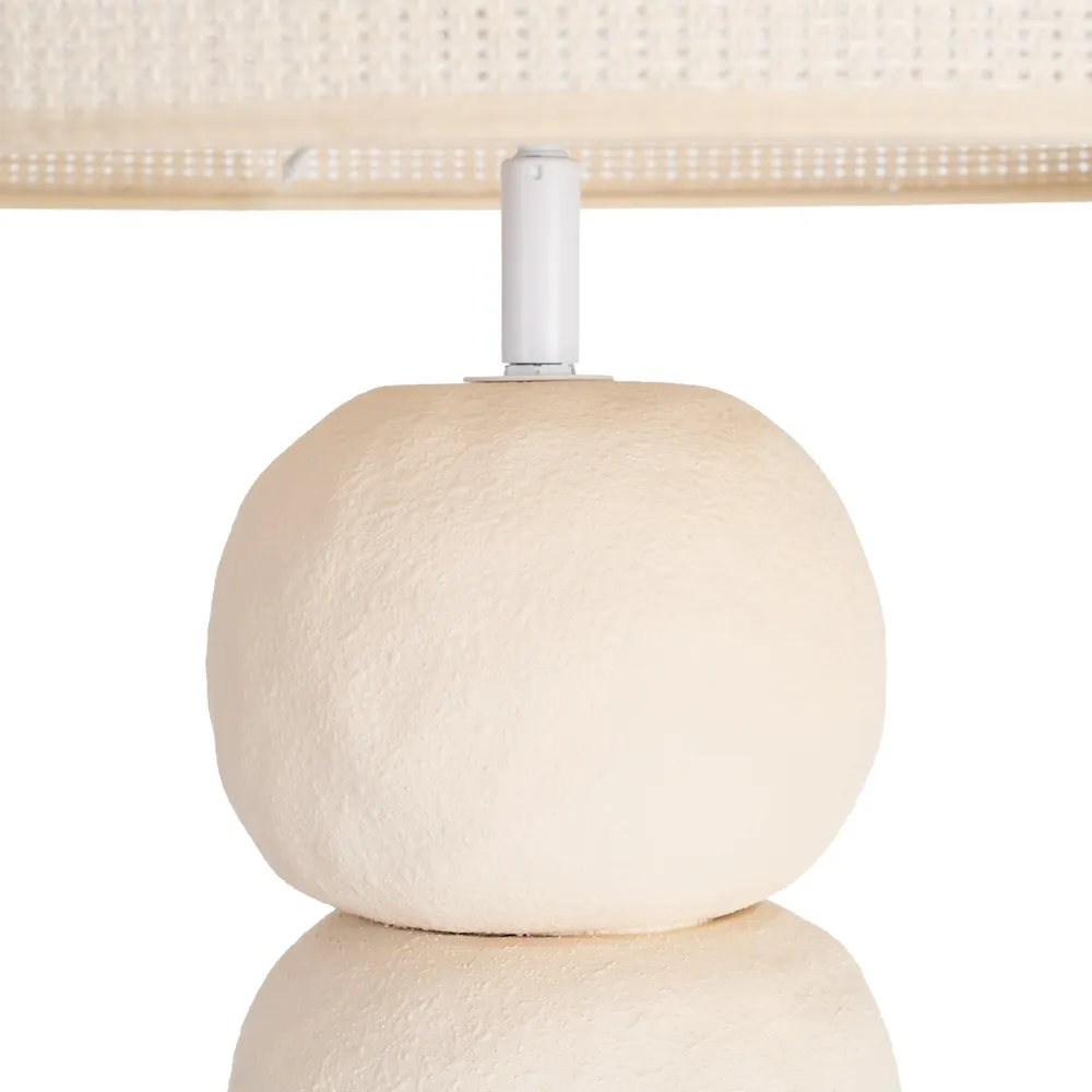 Lampada da terra Era color crema in ceramica 38 x 38 x 154,50 cm - immagine 6