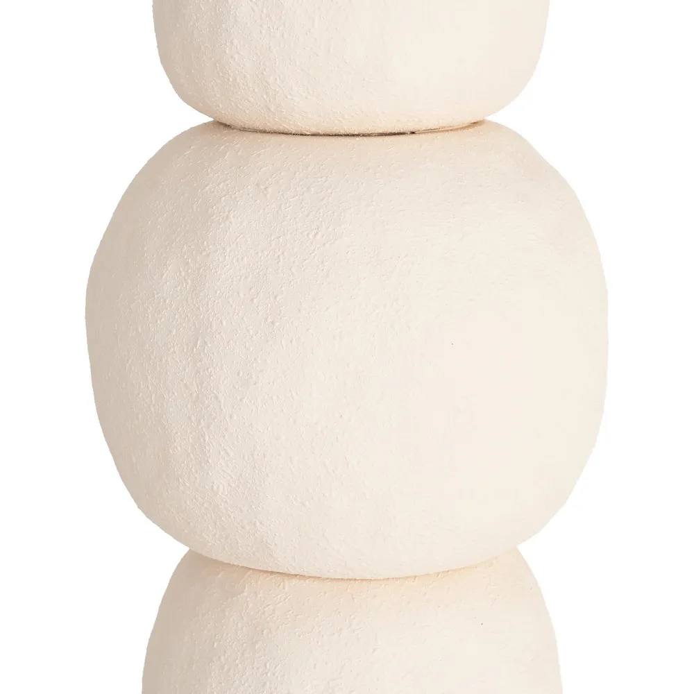 Lampada da terra Era color crema in ceramica 38 x 38 x 154,50 cm - immagine 7