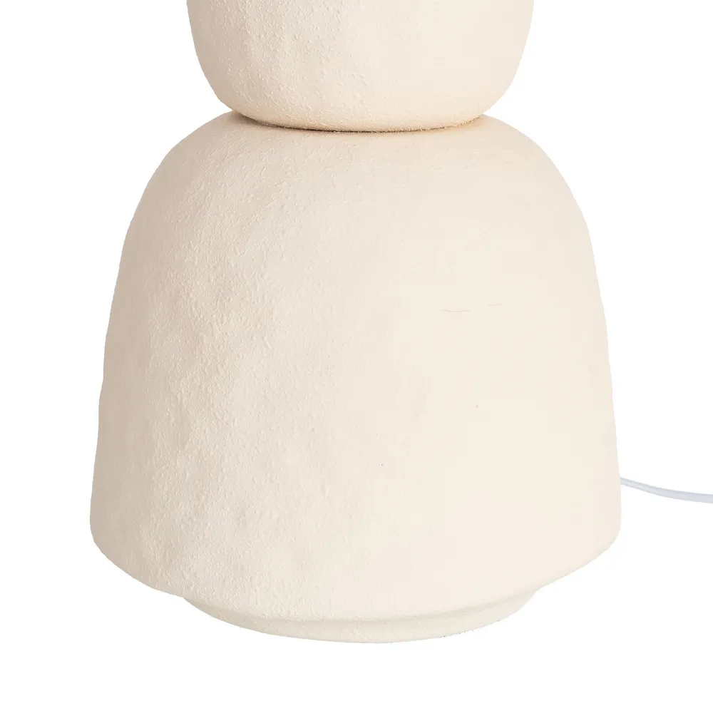 Lampada da terra Era color crema in ceramica 38 x 38 x 154,50 cm - immagine 8