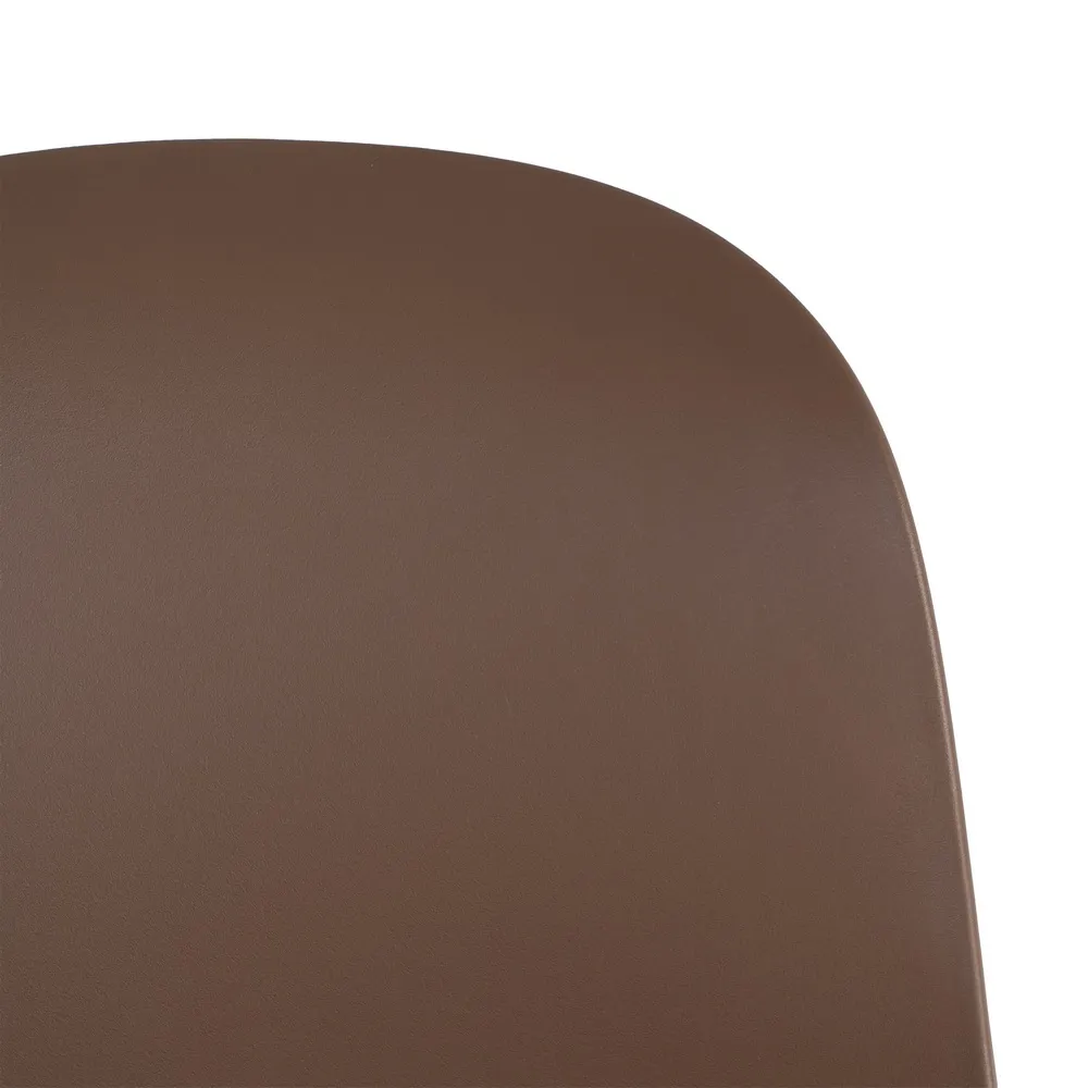 Sedia Era marrone da esterno con struttura in metallo - Modello Contract 50 x 53 x 85 cm - immagine 7