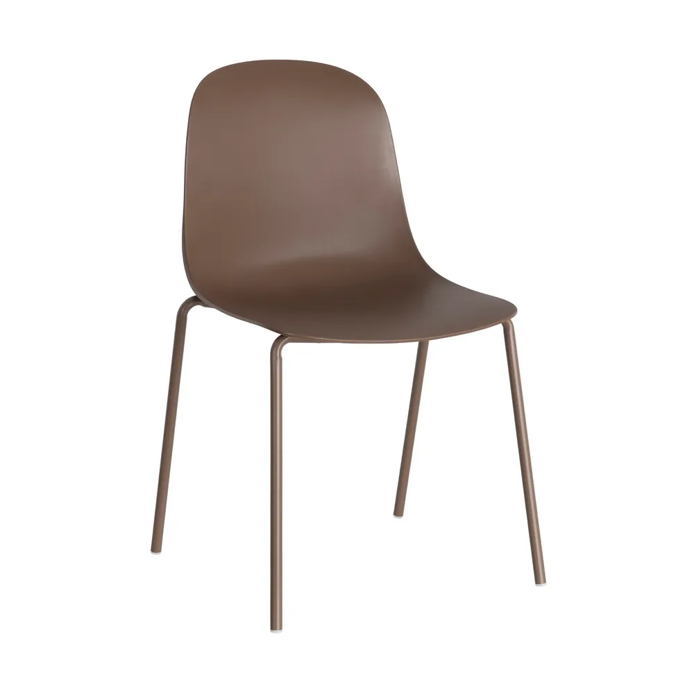 Sedia Era marrone da esterno con struttura in metallo - Modello Contract 50 x 53 x 85 cm - immagine 12