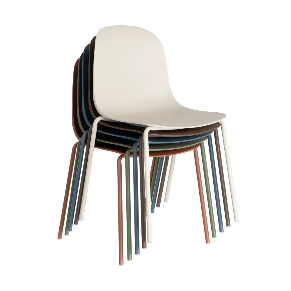 Sedia Era verde da esterno con struttura in metallo - Modello Contract 50 x 53 x 85 cm - immagine 12