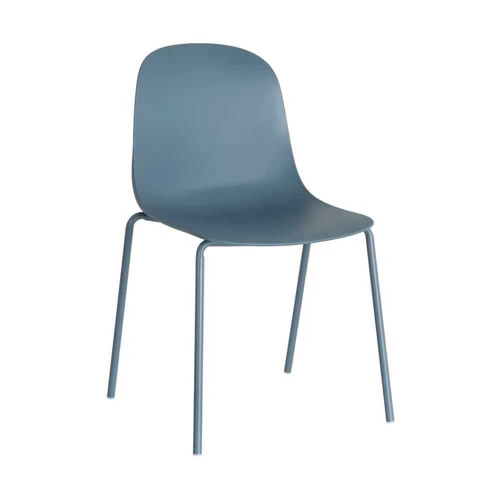 Sedia Era azul da esterno con struttura in metallo - Modello Contract 50 x 53 x 85 cm - immagine 11