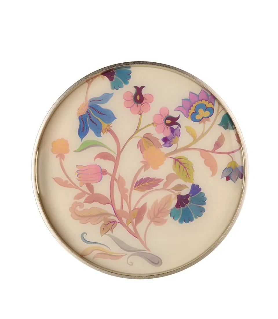 L'Oca Nera - Vassoio Bloomfield tondo floreale Ø 39 cm - immagine 5