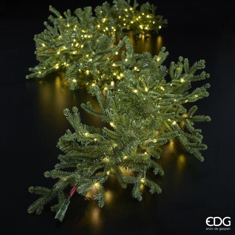 EDG - Festone Pino Lucciole con 300 miniLED 180 cm - immagine 5