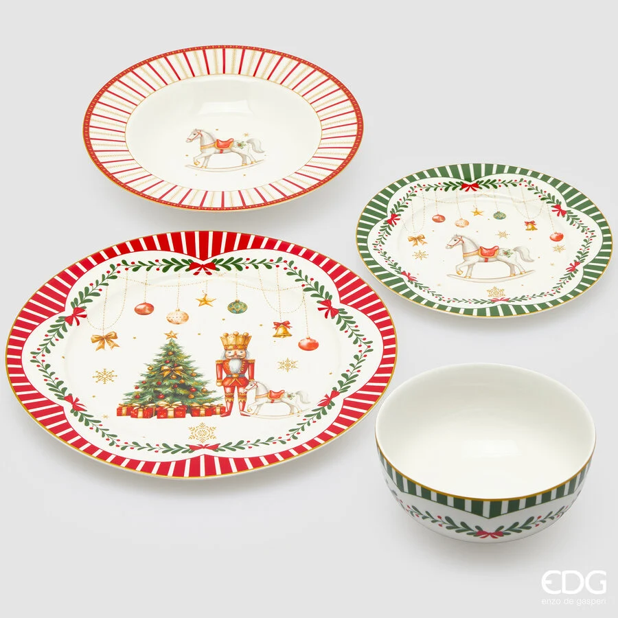 Servizio piatti Xmas-mix