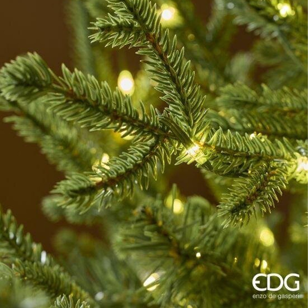 EDG Albero di natale - Pino Lucciole 210 h x Ø145 cm con 3100 rice LED - immagine 2