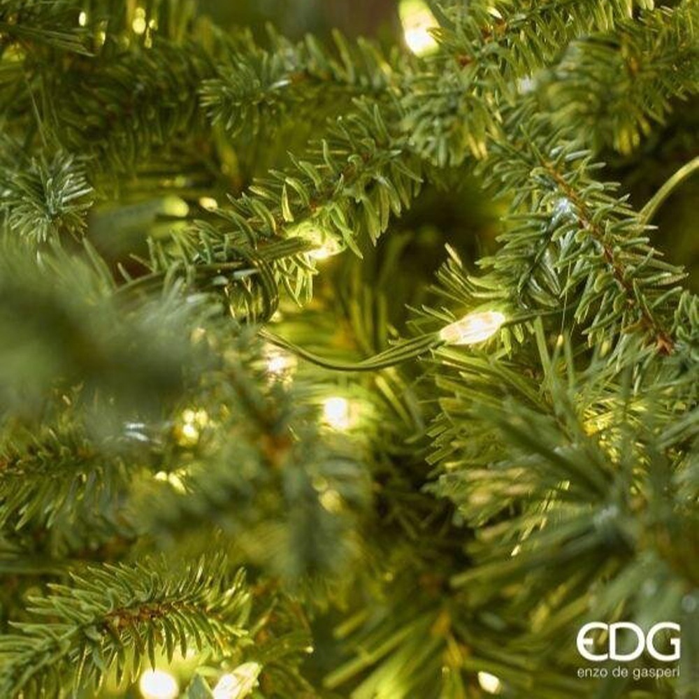 EDG Albero di natale - Pino Lucciole 210 h x Ø145 cm con 3100 rice LED - immagine 3