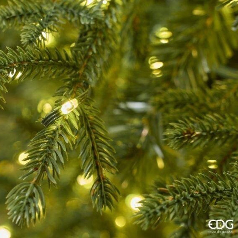 EDG Albero di natale - Pino Lucciole 210 h x Ø145 cm con 3100 rice LED - immagine 4