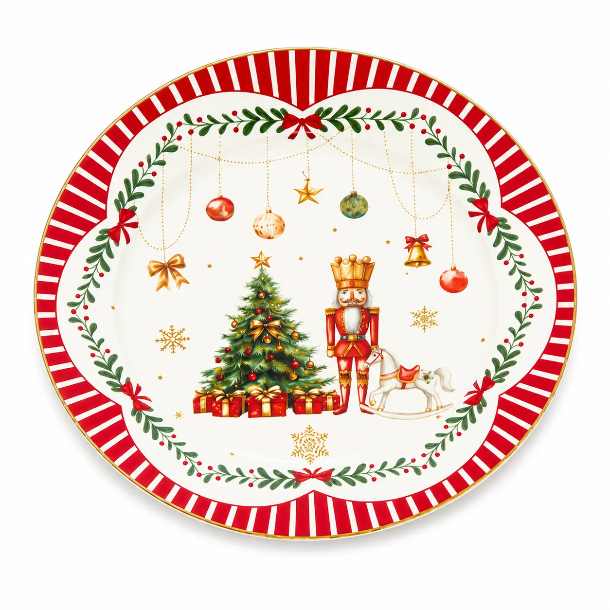 Enzo de Gasperi - Servizio piatti Xmas-mix 24 pz - immagine 3